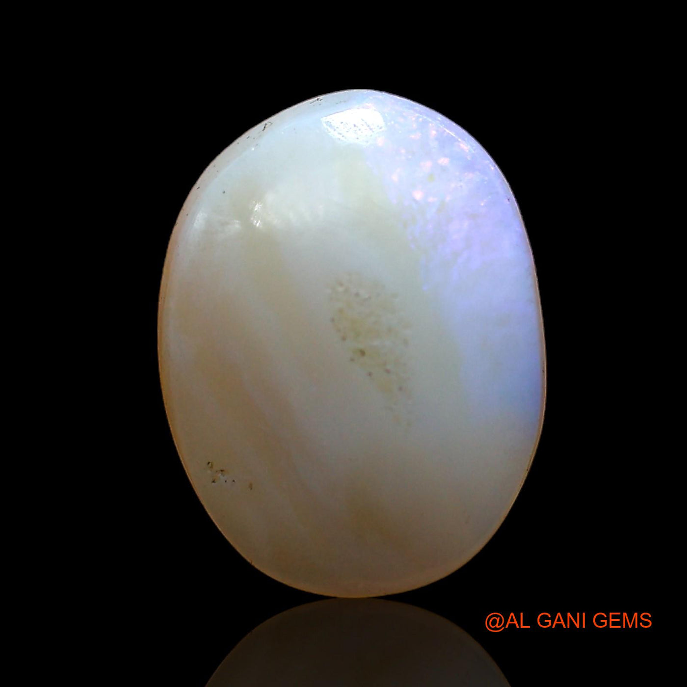3.00 Cts Natural Australian Fire Opal Oval Cabochon Loose Gemstone For Jewelry 13x10x3 mm AC-977
