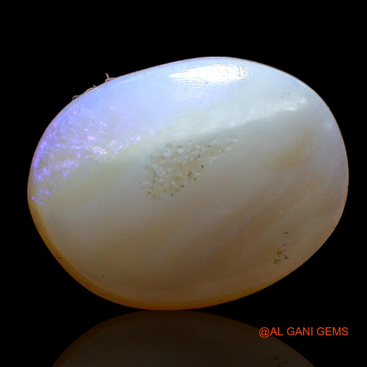 3.00 Cts Natural Australian Fire Opal Oval Cabochon Loose Gemstone For Jewelry 13x10x3 mm AC-977