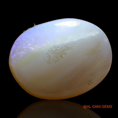 3.00 Cts Natural Australian Fire Opal Oval Cabochon Loose Gemstone For Jewelry 13x10x3 mm AC-977