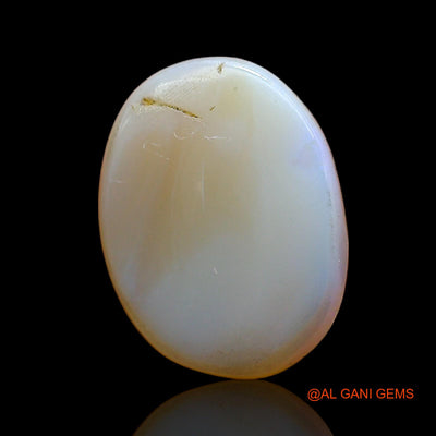 3.00 Cts Natural Australian Fire Opal Oval Cabochon Loose Gemstone For Jewelry 13x10x3 mm AC-977