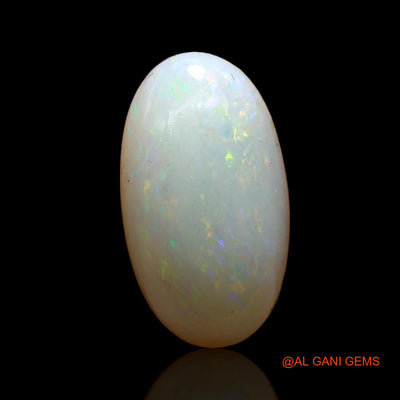 Natural Untreated Fire Opal Loose Gemstone Oval Cabochon From Australia 3.00 Cts 15x8x4 mm AC-979