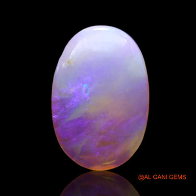 Natural Untreated Fire Opal Loose Gemstone Oval Cabochon From Australia 4.00 Cts 17x12x3 mm AC-97
