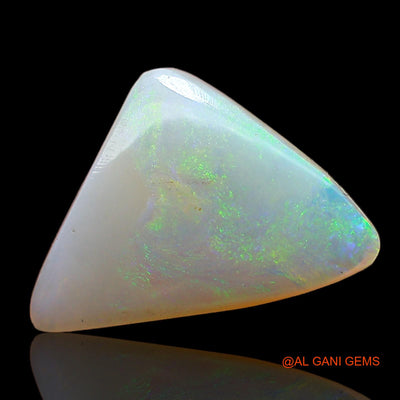 2.00 Cts Natural Australian Fire Opal Trillion Cabochon Loose Gemstone For Jewelry 14x9x2 mm AC-981