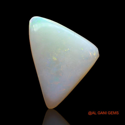 2.00 Cts Natural Australian Fire Opal Trillion Cabochon Loose Gemstone For Jewelry 14x9x2 mm AC-981