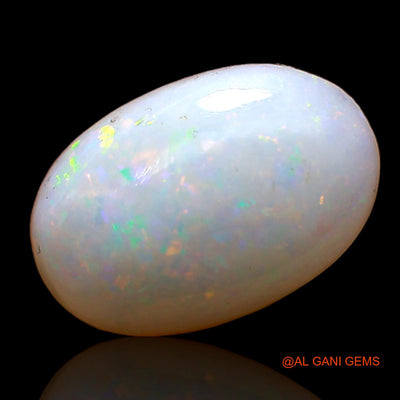 Natural Fire Opal Gemstone 2.00 Cts Loose Oval Cabochon From Australia 13x8x3 mm AC-983