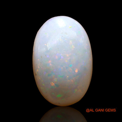 Natural Fire Opal Gemstone 2.00 Cts Loose Oval Cabochon From Australia 13x8x3 mm AC-983