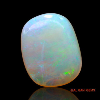 3.00 Cts Natural Australian Fire Opal Fancy Cabochon Loose Gemstone For Jewelry 12x9x3 mm AC-984