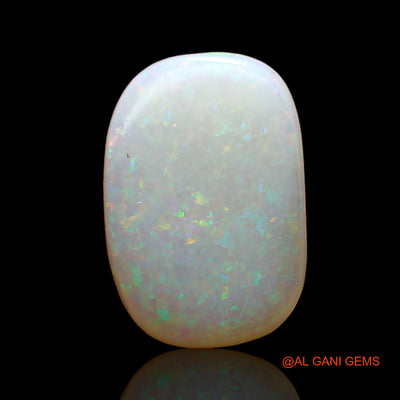 Natural Untreated Fire Opal Loose Gemstone Oval Cabochon From Australia 2.00 Cts 13x9x3 mm AC-985