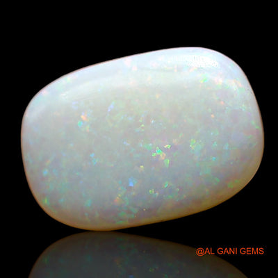 Natural Untreated Fire Opal Loose Gemstone Oval Cabochon From Australia 2.00 Cts 13x9x3 mm AC-985