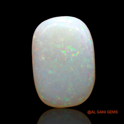 Natural Untreated Fire Opal Loose Gemstone Oval Cabochon From Australia 2.00 Cts 13x9x3 mm AC-985