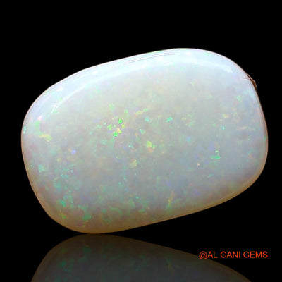 Natural Untreated Fire Opal Loose Gemstone Oval Cabochon From Australia 2.00 Cts 13x9x3 mm AC-985