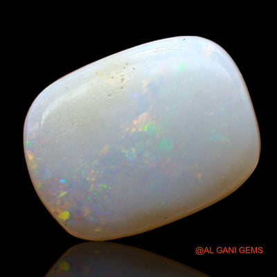 Natural Fire Opal Gemstone 2.00 Cts Loose Oval Cabochon From Australia 13x10x3 mm AC-986