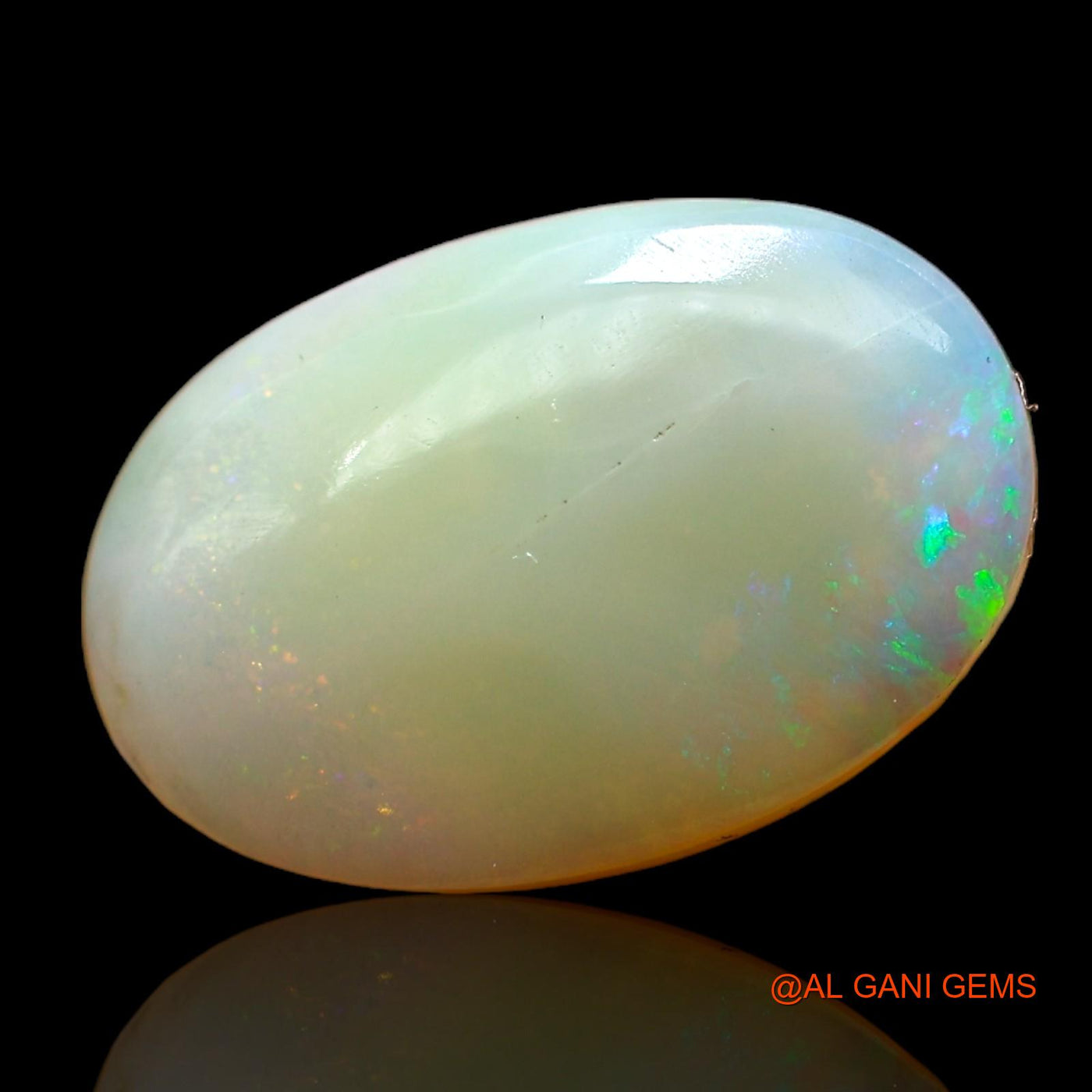 3.00 Cts Natural Australian Fire Opal Loose Gemstone Oval Cabochon 14x9x3 mm AC-987