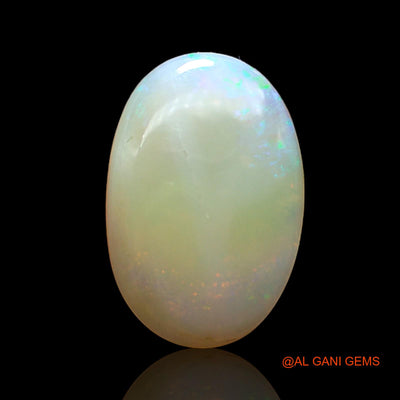 3.00 Cts Natural Australian Fire Opal Loose Gemstone Oval Cabochon 14x9x3 mm AC-987