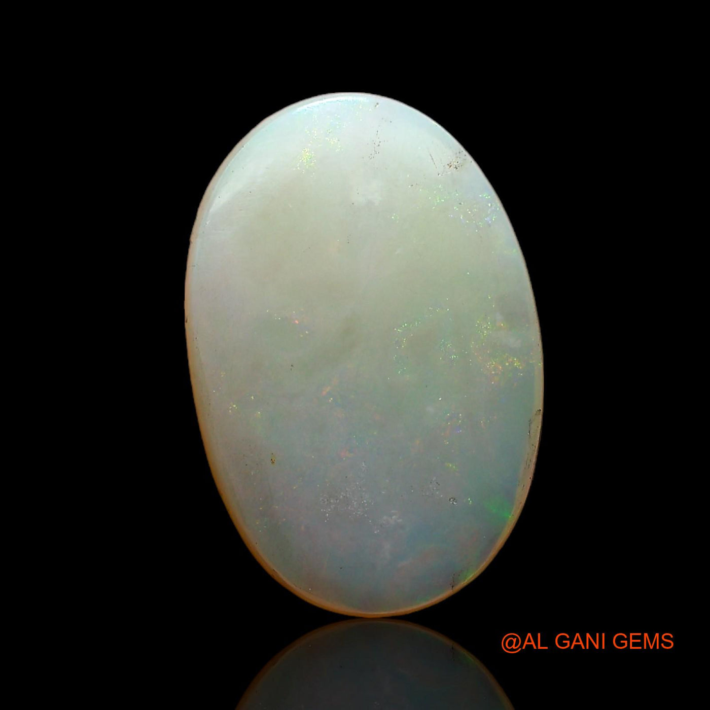3.00 Cts Natural Australian Fire Opal Loose Gemstone Oval Cabochon 14x9x3 mm AC-987