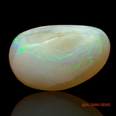 2.00 Cts Natural Australian Fire Opal Loose Gemstone Fancy Cabochon 14x9x3 mm AC-988
