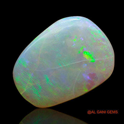 2.00 Cts Natural Australian Fire Opal Fancy Cabochon Loose Gemstone For Jewelry 12x9x2 mm AC-990