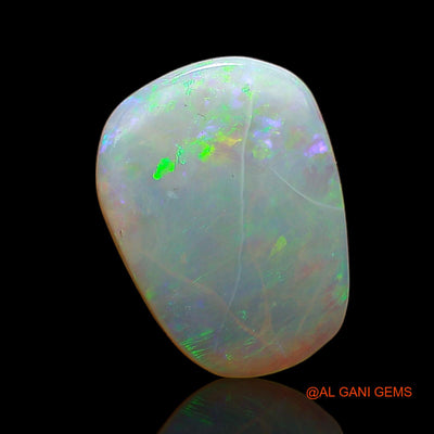 2.00 Cts Natural Australian Fire Opal Fancy Cabochon Loose Gemstone For Jewelry 12x9x2 mm AC-990