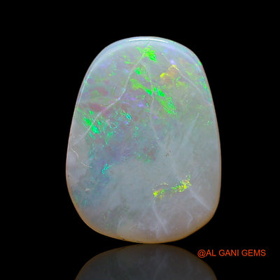 2.00 Cts Natural Australian Fire Opal Fancy Cabochon Loose Gemstone For Jewelry 12x9x2 mm AC-990