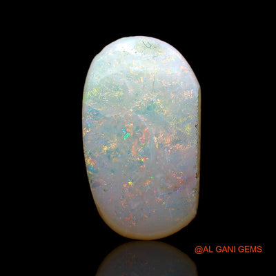 1.80 Cts Natural Australian Fire Opal Oval Cabochon Loose Gemstone For Jewelry 14x7x2 mm AC-991