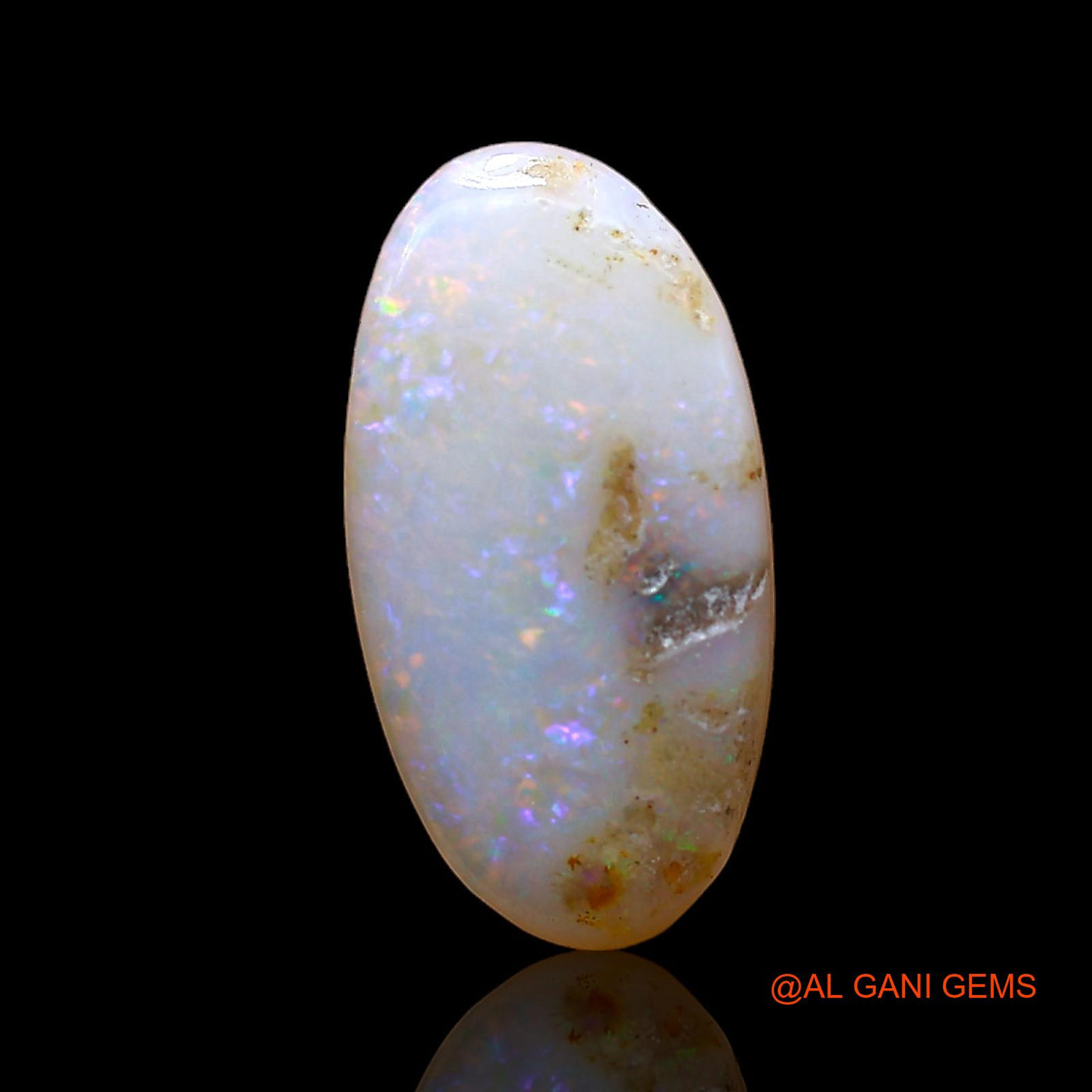 1.70 Cts Natural Australian Fire Opal Loose Gemstone Oval Cabochon 14x7x2 mm AC-992