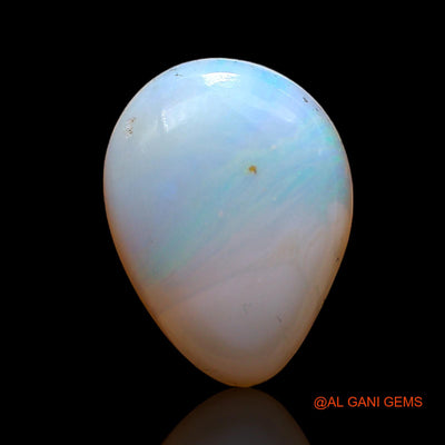 2.00 Cts Natural Australian Fire Opal Loose Gemstone Pear Cabochon 13x10x2 mm AC-993