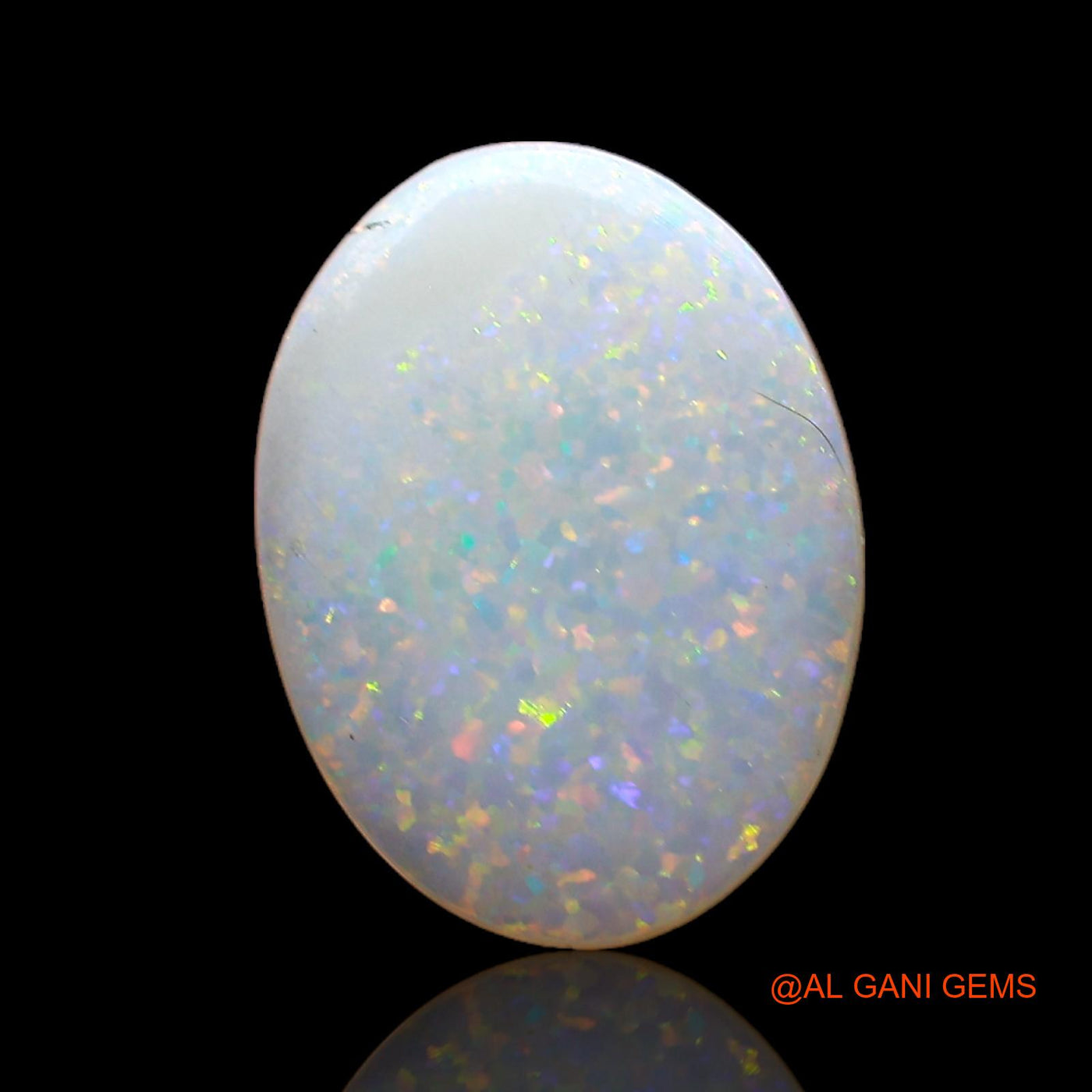 1.50 Cts Natural Australian Fire Opal Loose Gemstone Oval Cabochon 12x9x2 mm AC-994