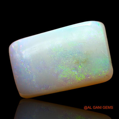 3.00 Cts Natural Australian Fire Opal Loose Gemstone Square Cabochon 11x7x4 mm AC-996