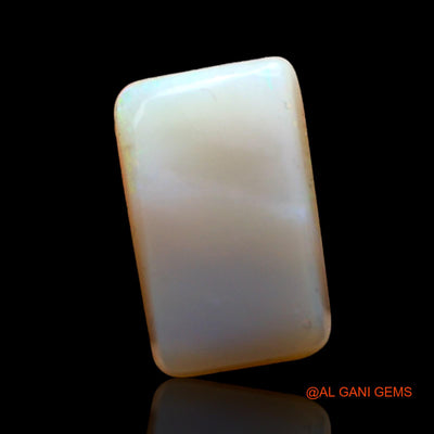 3.00 Cts Natural Australian Fire Opal Loose Gemstone Square Cabochon 11x7x4 mm AC-996