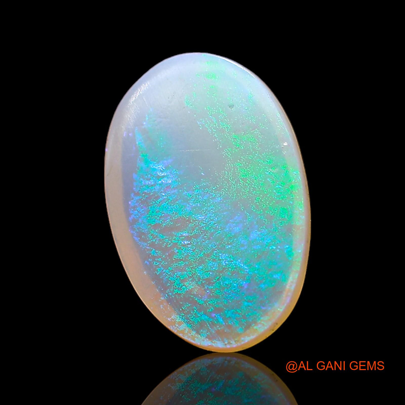 2.00 Cts Natural Australian Fire Opal Loose Gemstone Oval Cabochon 12x8x3 mm AC-997