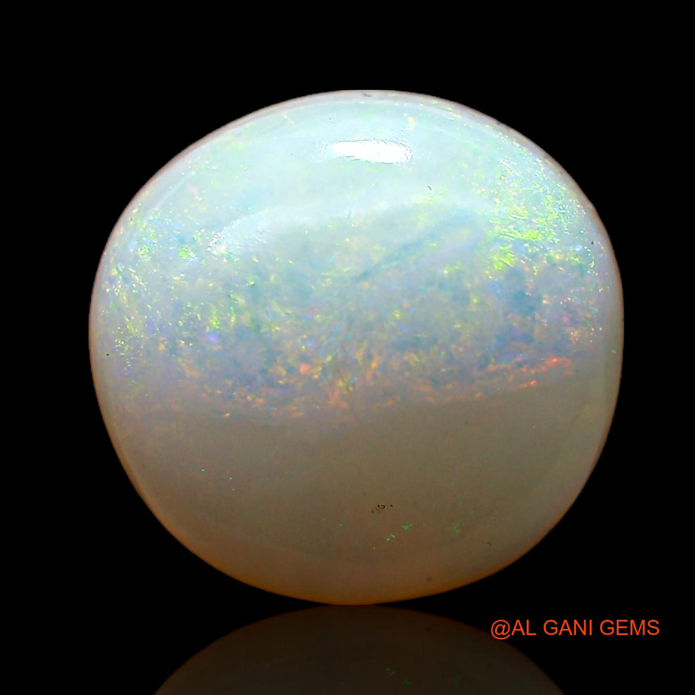 4.00 Cts Natural Australian Fire Opal Loose Gemstone Oval Cabochon 11x11x5 mm AC-999