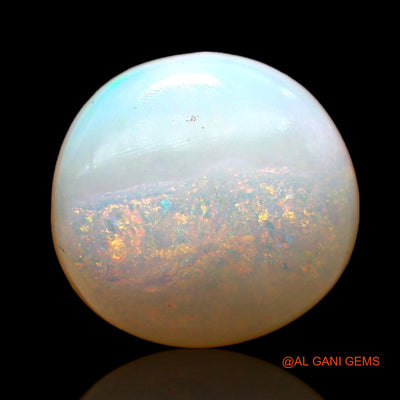 4.00 Cts Natural Australian Fire Opal Loose Gemstone Oval Cabochon 11x11x5 mm AC-999