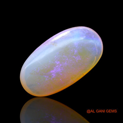 8.00 Cts Natural Australian Fire Opal Loose Gemstone Oval Cabochon 21x12x5 mm AC-9