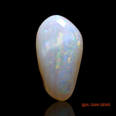 2.00 Cts Unheated Australian Fire Opal Loose Gemstone Fancy Cabochon Natural 13x7x3 mm AD-1000
