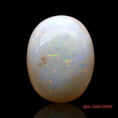 4.00 Cts Unheated Australian Fire Opal Loose Gemstone Oval Cabochon Natural 13x10x4 mm AD-105