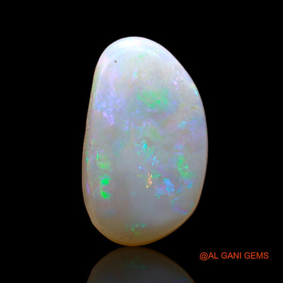 3.00 Cts Natural Australian Fire Opal Fancy Cabochon Loose Gemstone For Jewelry 14x8x3 mm AD-106