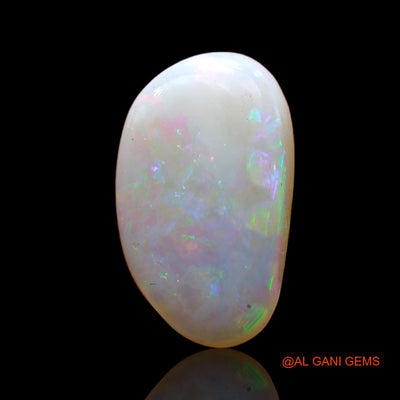 3.00 Cts Natural Australian Fire Opal Fancy Cabochon Loose Gemstone For Jewelry 14x8x3 mm AD-106
