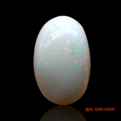 3.00 Cts Natural Australian Fire Opal Oval Cabochon Loose Gemstone For Jewelry 14x9x4 mm AD-107