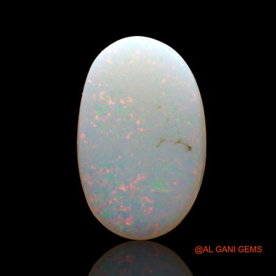 3.00 Cts Natural Australian Fire Opal Oval Cabochon Loose Gemstone For Jewelry 14x9x4 mm AD-107