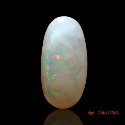 3.00 Cts Natural Australian Fire Opal Loose Gemstone Oval Cabochon 15x7x3 mm AD-108