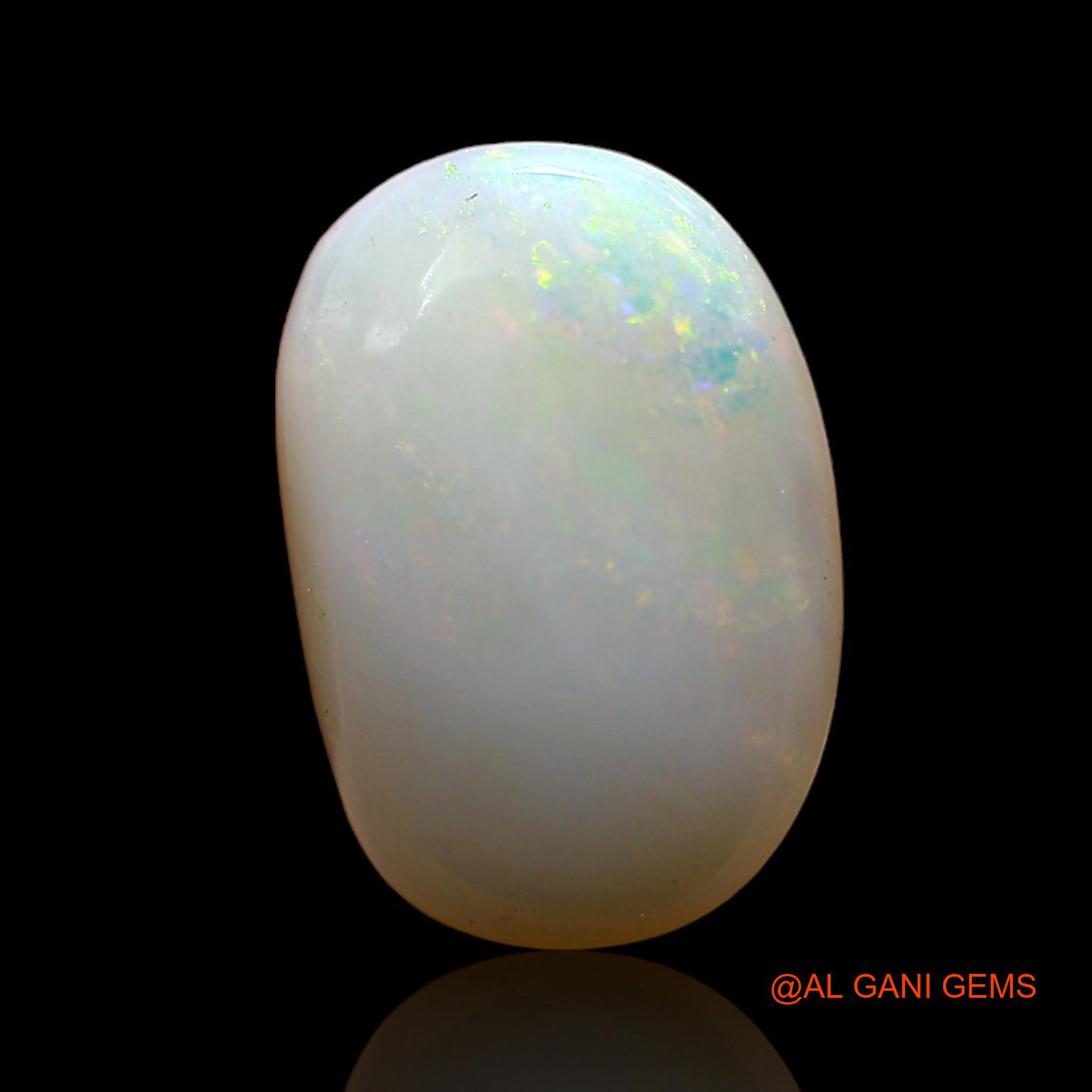 3.00 Cts Natural Australian Fire Opal Loose Gemstone Oval Cabochon 13x9x4 mm AD-110