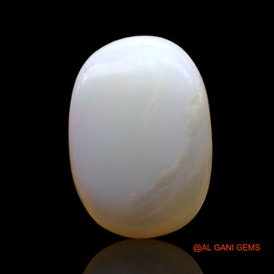 3.00 Cts Natural Australian Fire Opal Loose Gemstone Oval Cabochon 13x9x4 mm AD-110