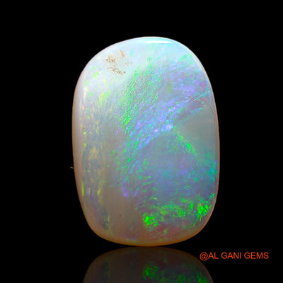 2.00 Cts Natural Australian Fire Opal Loose Gemstone Oval Cabochon 13x9x2 mm AD-113