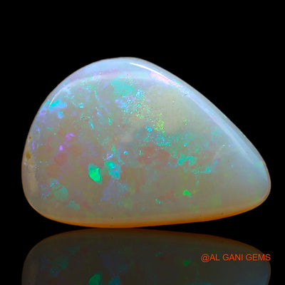 Natural Fire Opal Gemstone 2.00 Cts Loose Fancy Cabochon From Australia 13x9x2 mm AD-115
