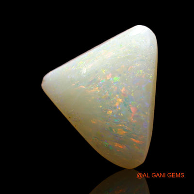2.00 Cts Natural Australian Fire Opal Loose Gemstone Trillion Cabochon 11x10x4 mm AD-118