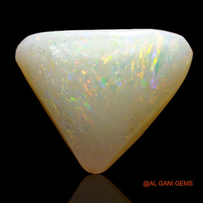 2.00 Cts Natural Australian Fire Opal Loose Gemstone Trillion Cabochon 11x10x4 mm AD-118