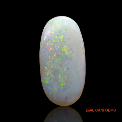 3.00 Cts Natural Australian Fire Opal Loose Gemstone Oval Cabochon 18x9x3 mm AD-11