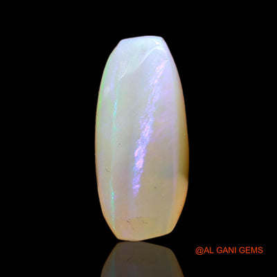 Natural Untreated Fire Opal Loose Gemstone Trillion Cabochon From Australia 4.00 Cts 12x10x6 mm AD-122