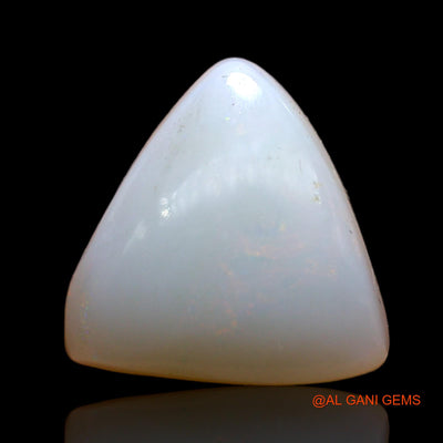 4.00 Cts Natural Australian Fire Opal Loose Gemstone Trillion Cabochon 12x11x5 mm AD-124