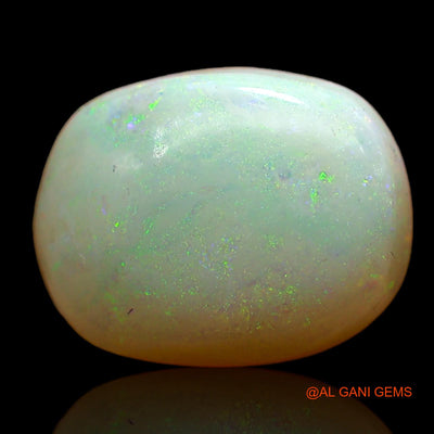 4.00 Cts Natural Australian Fire Opal Loose Gemstone Oval Cabochon 12x10x5 mm AD-125